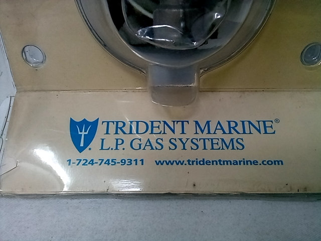 Trident 1230-1411 Marine LPG Wall Mount Two Stage Regulator