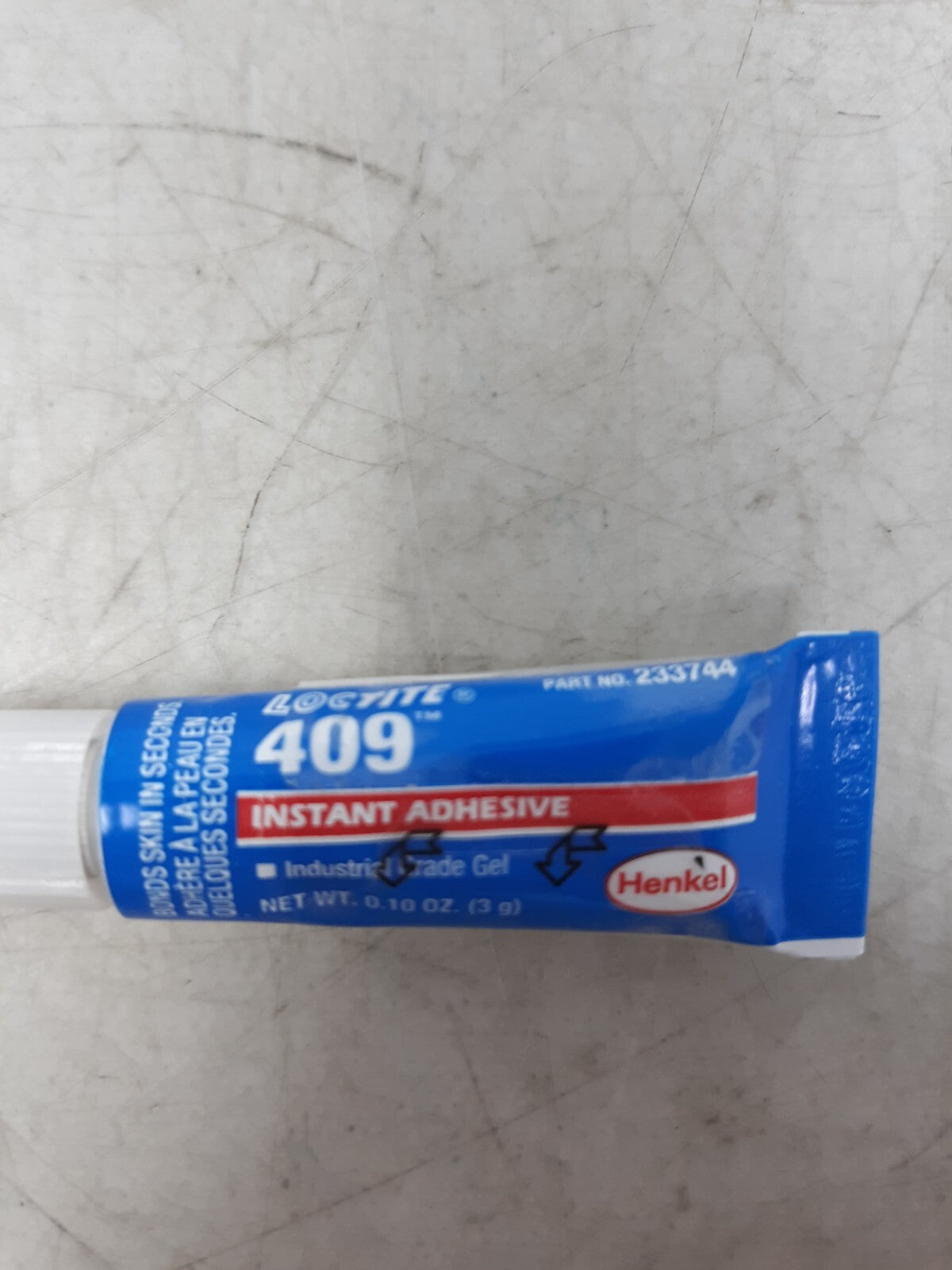 Loctite 409 Instant Adhesive Gel 3g Industrial Grade Super Glue 233744 Henkel