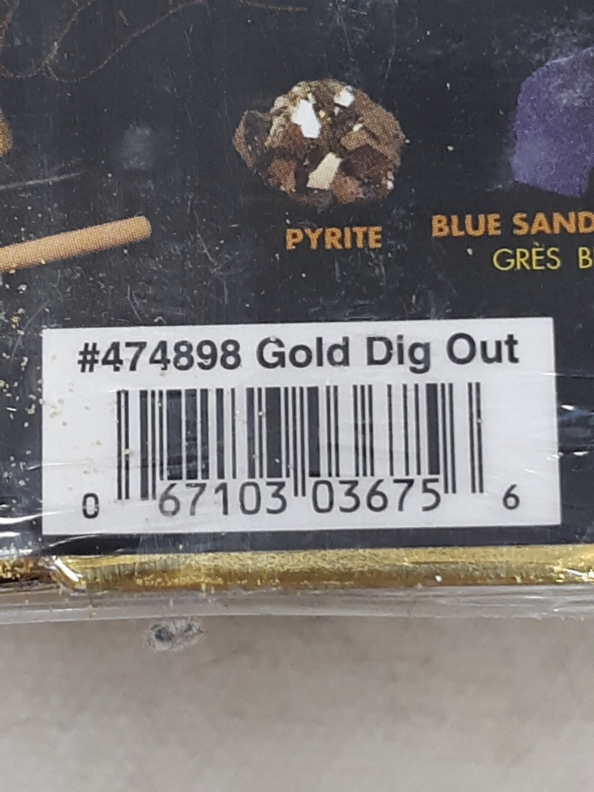 Lot of 23 Gold Dig Out Sandstone Surprise Toy Kit