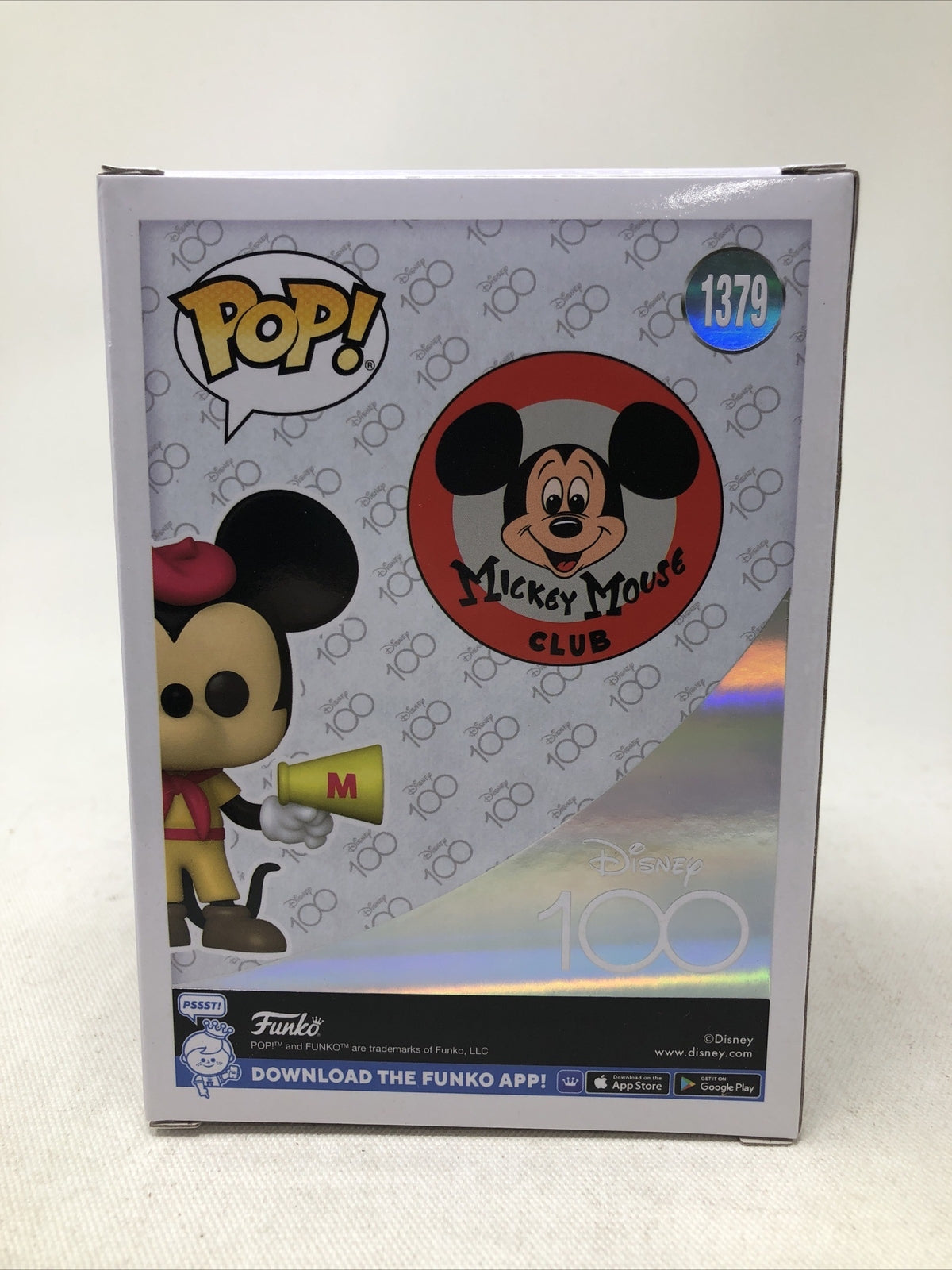 POP! Disney 100 1379 Mickey Mouse Club Vinyl Figure