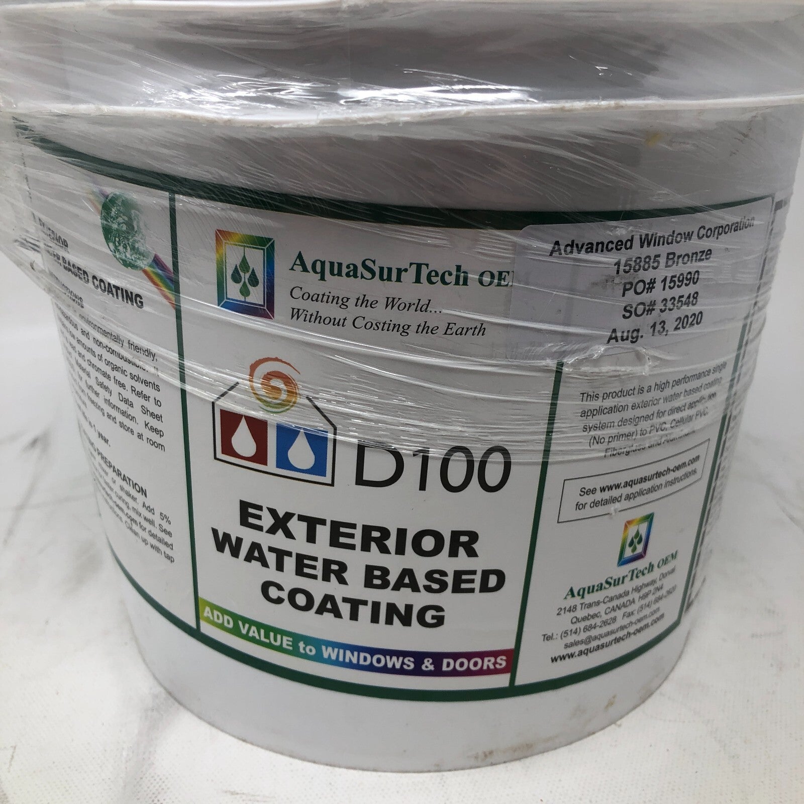 AquaSurTech: Exterior Water Based Coating