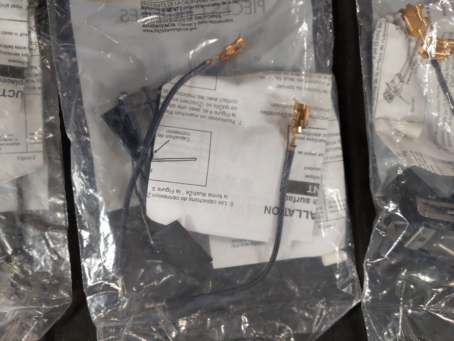 GENUINE OEM WHIRLPOOL Receptacle 330031 RCPTCL-ELM (3 pack)