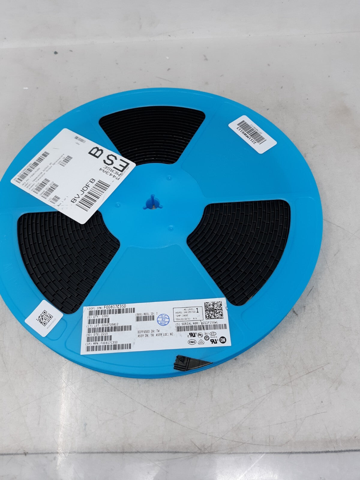 Optoisolator Transistor Output 5000Vrms 1 Channel 4-SMD FOD817C3SD