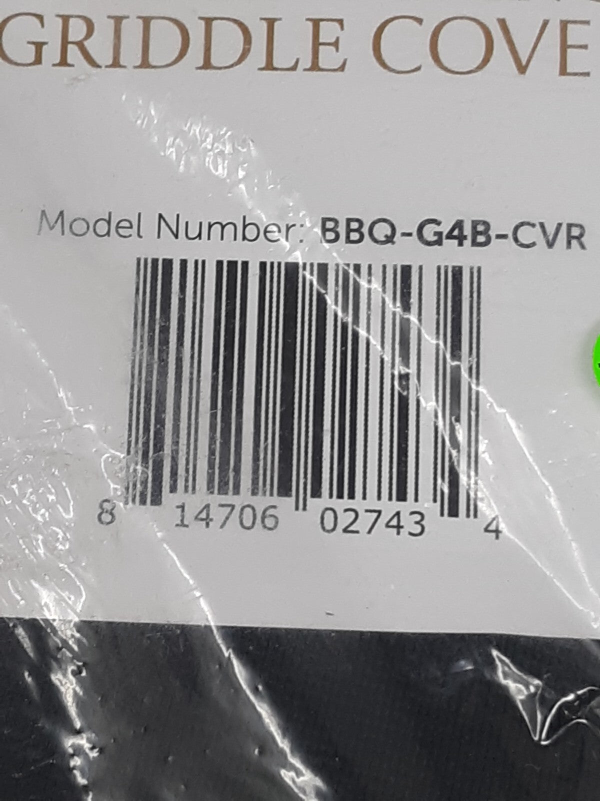 Victory Cover for 36-Inch 4-Burner Gas Griddle - BBQ-G4B-CVR