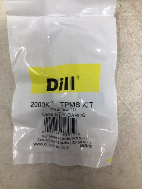 Dill Air Control 2000K TPMS Kit - 25 pcs.