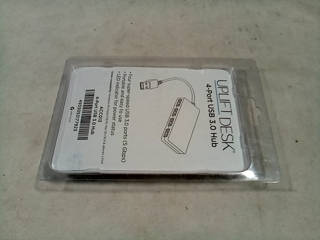 Uplift desk 4-port USB 3.0 Hub ACC013