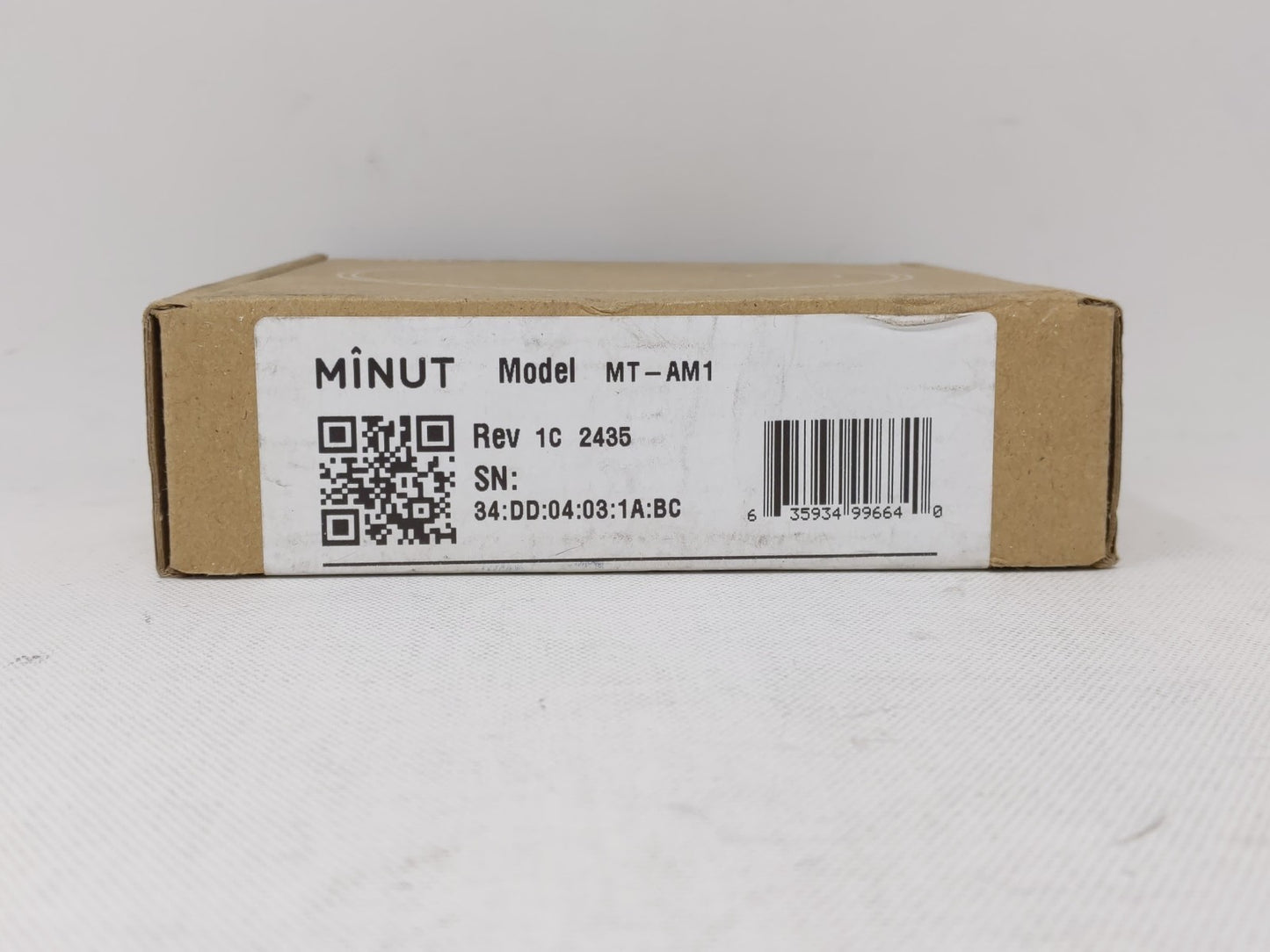 MINUT Smart Alarm Noise Motion System MT-AM1 white *new*