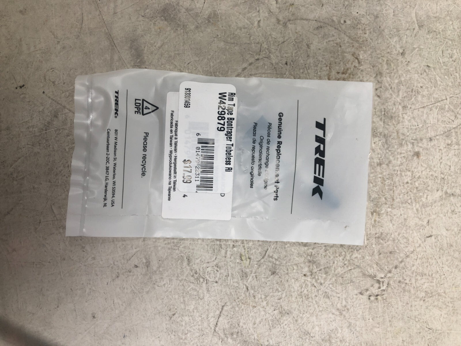 Trek Rim Tape Bontager Tubeless