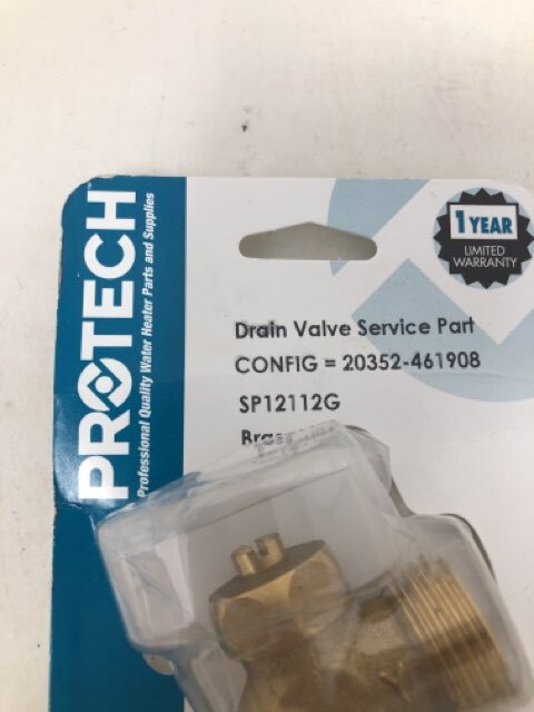 Rheem Brass Drain Valve