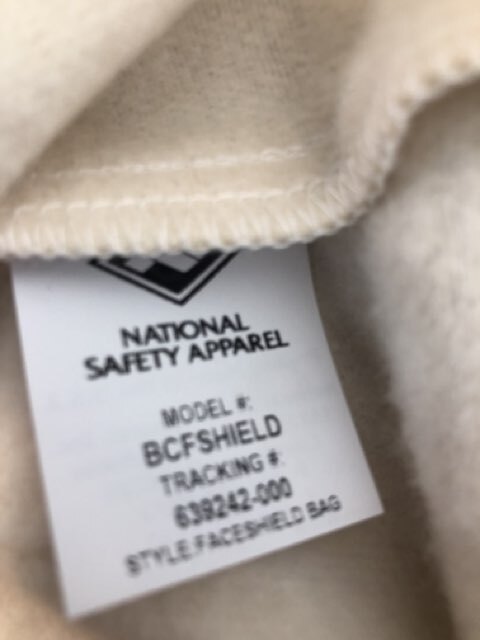 NATIONAL SAFETY APPAREL H12HTU 12 CAL ARC FLASH FACESHIELD WITH UNIV ADAPTOR