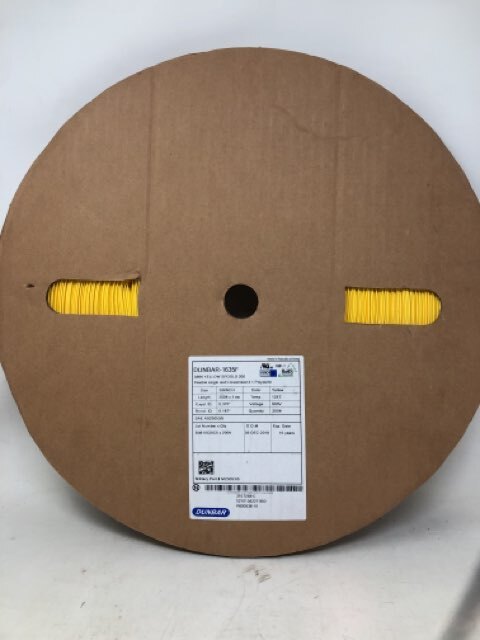 Dunbar - 1635F 3/8" Yellow Spools 200 M23053/5