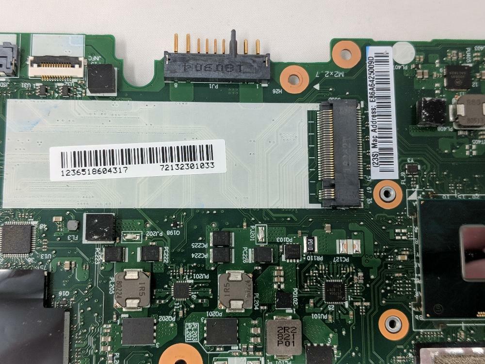 Genuine Lenovo ThinkPad T480s MotherBoard Main Board i7-8650U 8GB 01LV626
