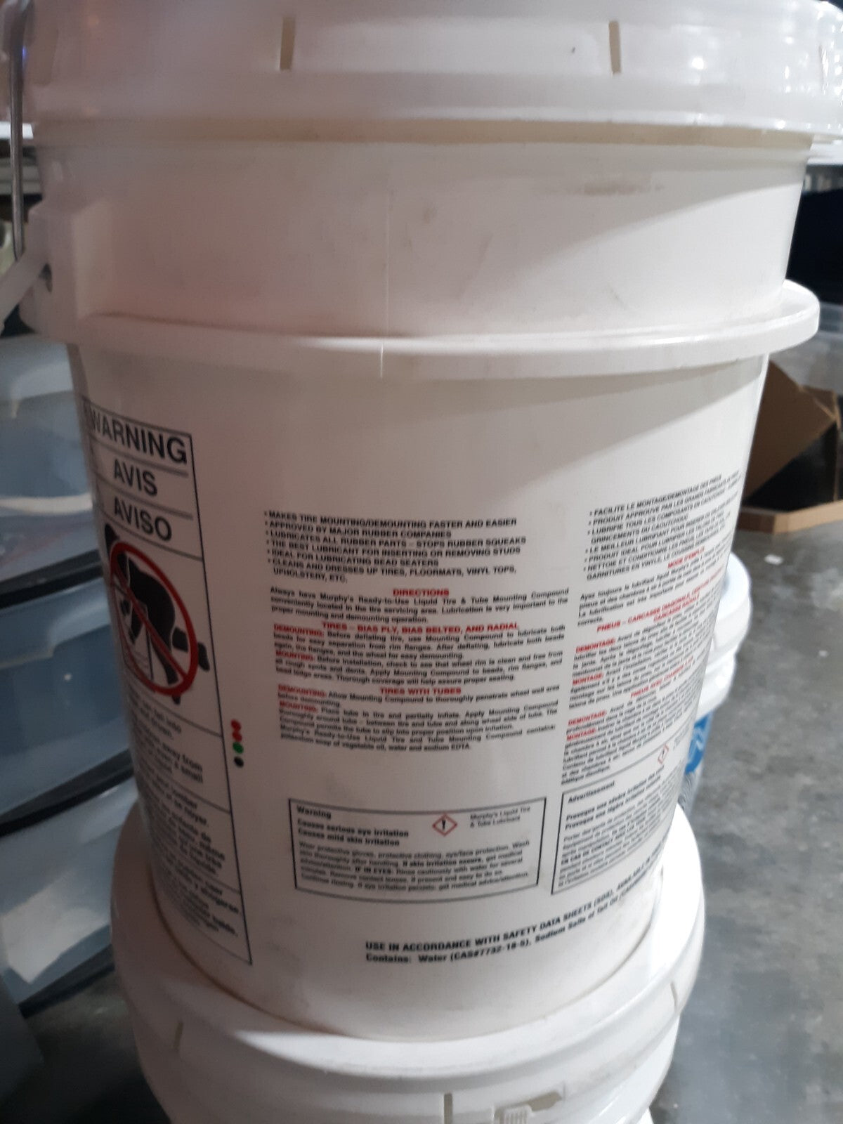 JTM Products F1.0034 Inc Murphy's Ready To Use Liquid Tire And Tube Mounting