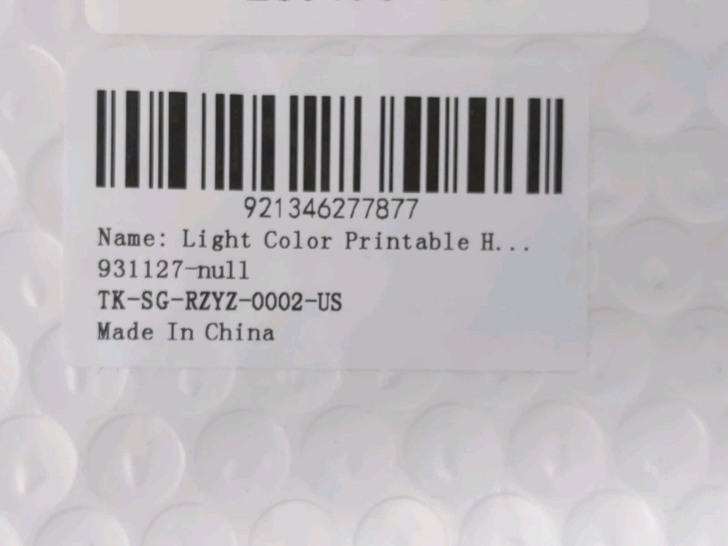 HTVRONT Light Fabrics Transfer Paper