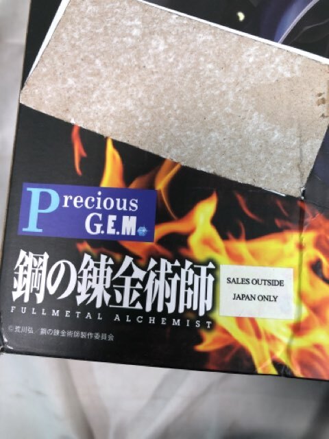 Full Metal Alchemist Roy Mustang and Riza Hawkeye Statue | Ultra Tokyo Connectio