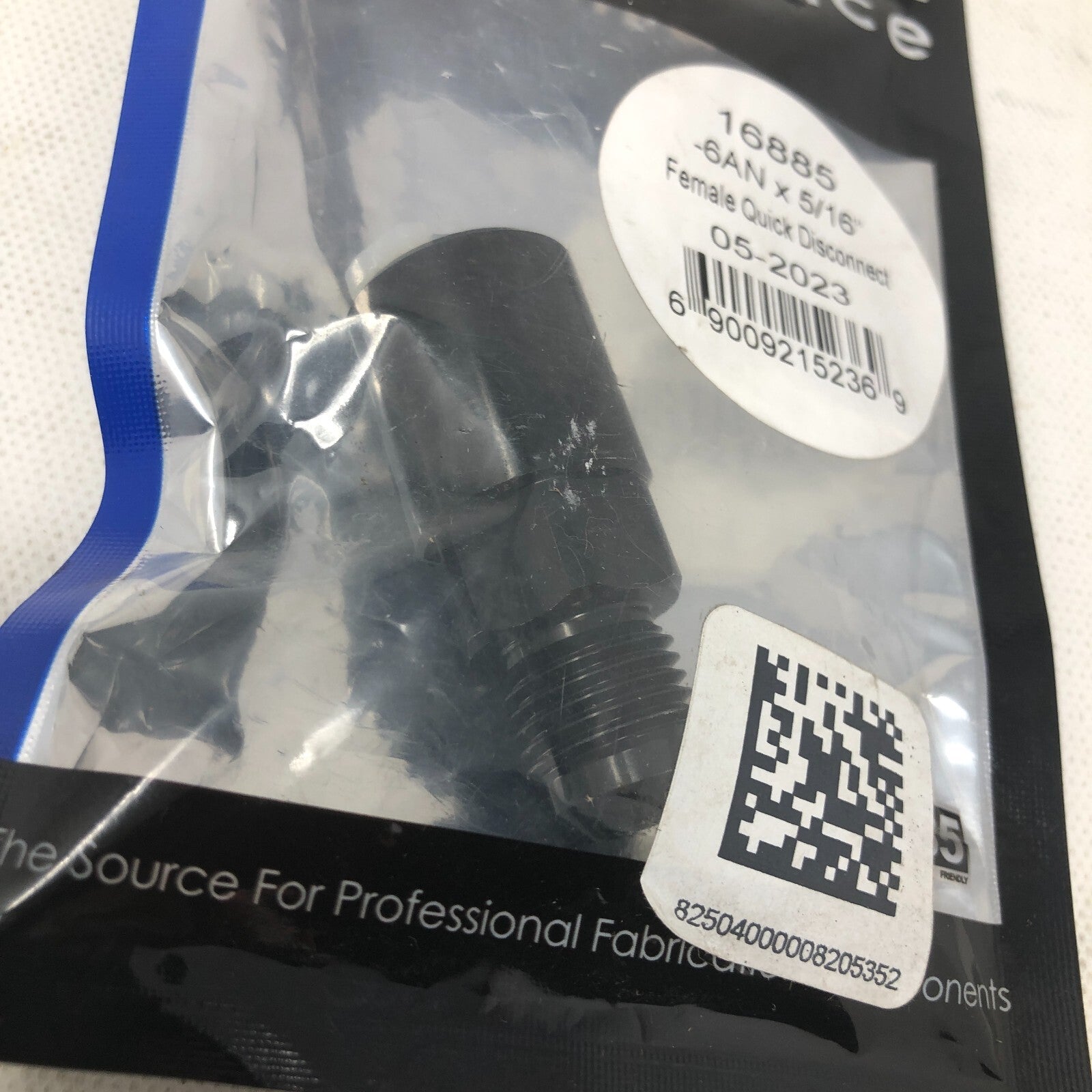 Vibrant Performance 16885 Female Quick Disconnect EFI Adapter