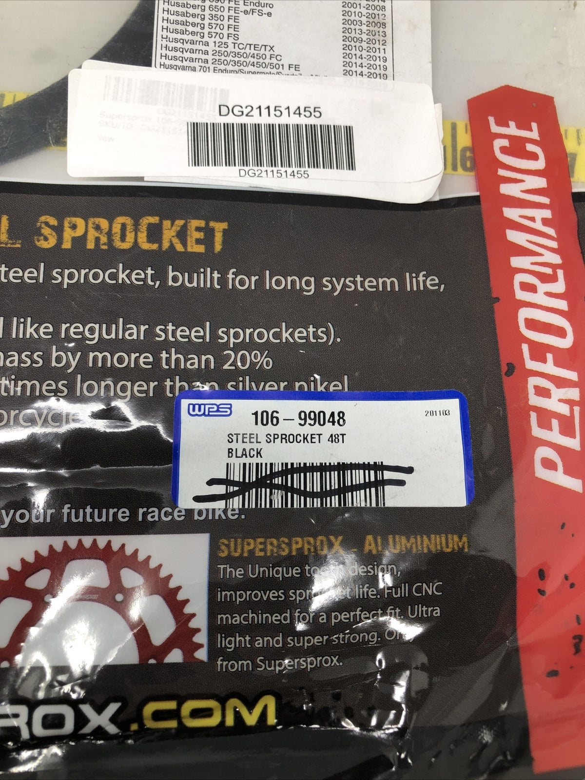 Super Sprox Performance Racing Sprocket Steel 