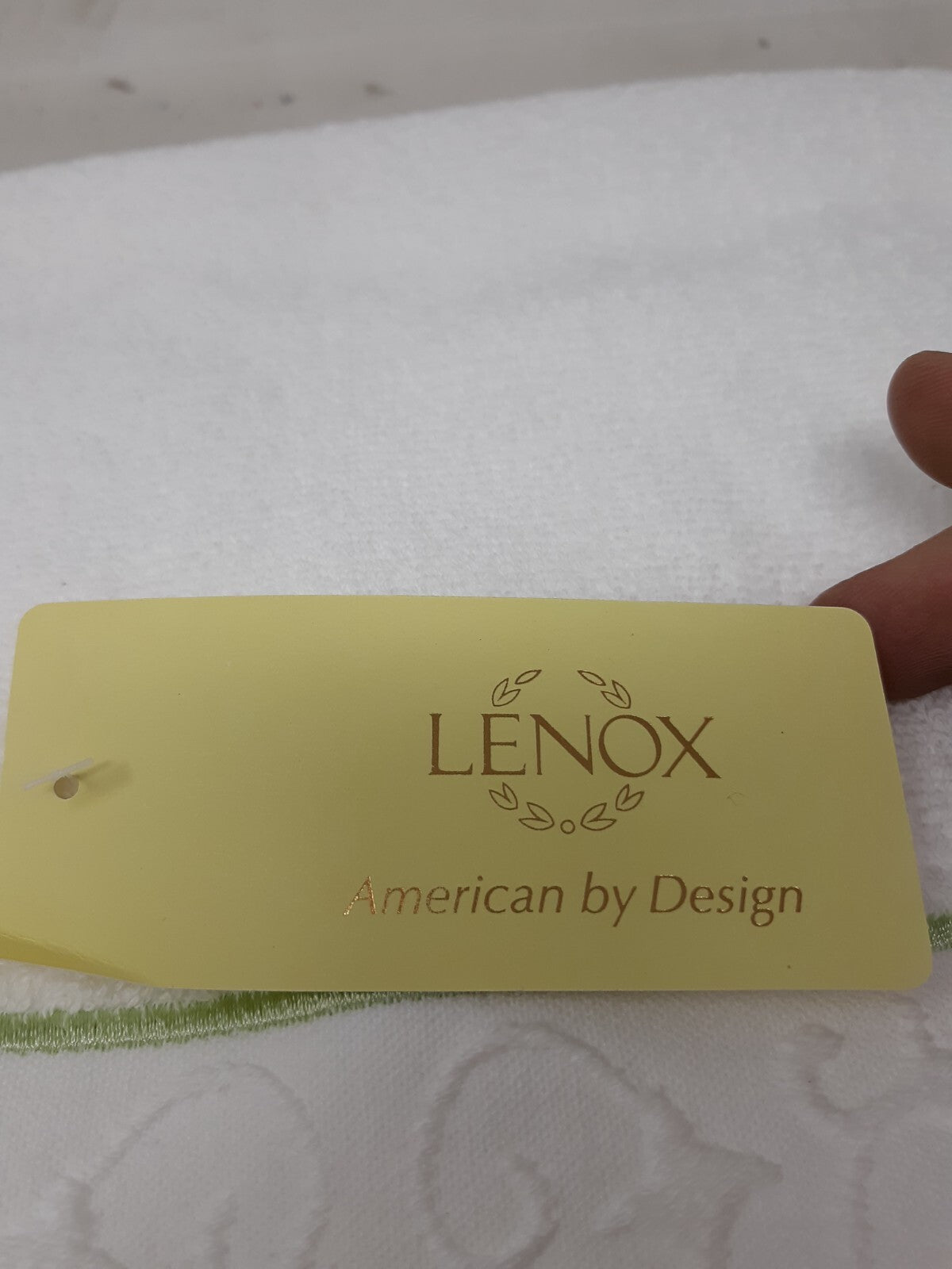 Lot of 3 Lenox Butterfly Meadow Bath Towel - Blue