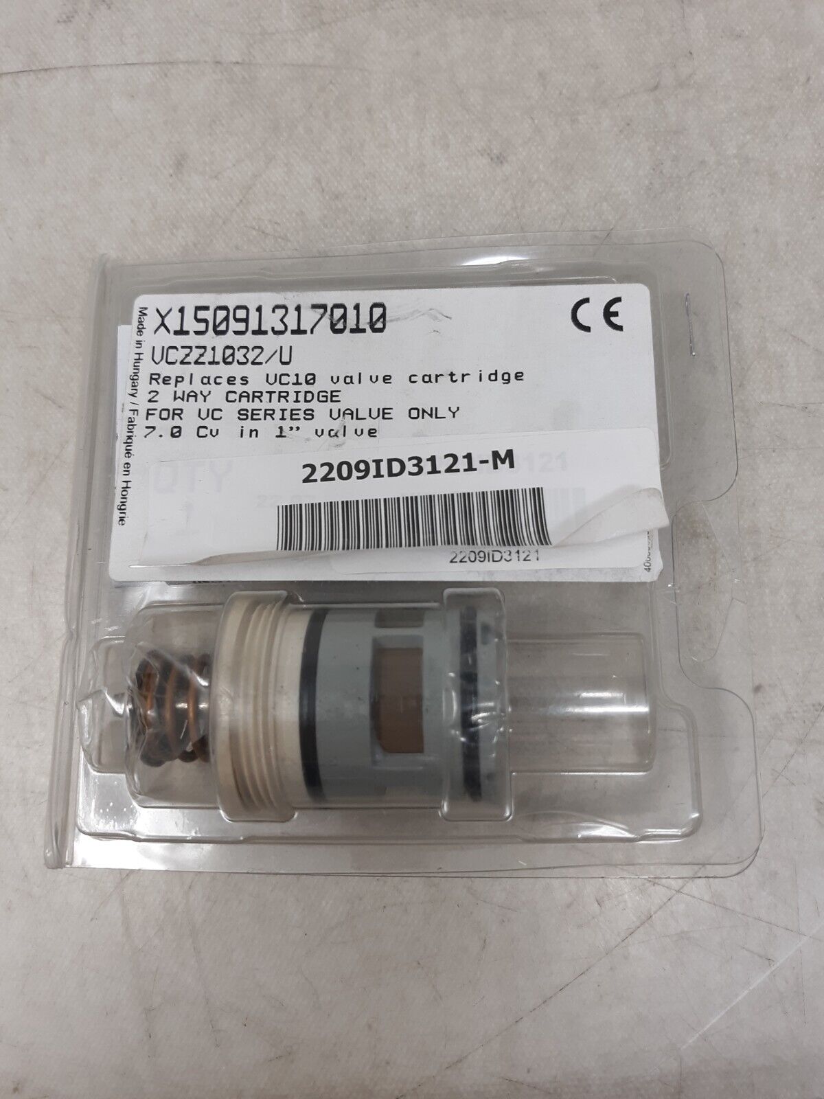 HONEYWELL CARTRIDGE REVISION VALVE 3 THREE WAYS ART. VCZZ6000 / U BUDERUS vczz60