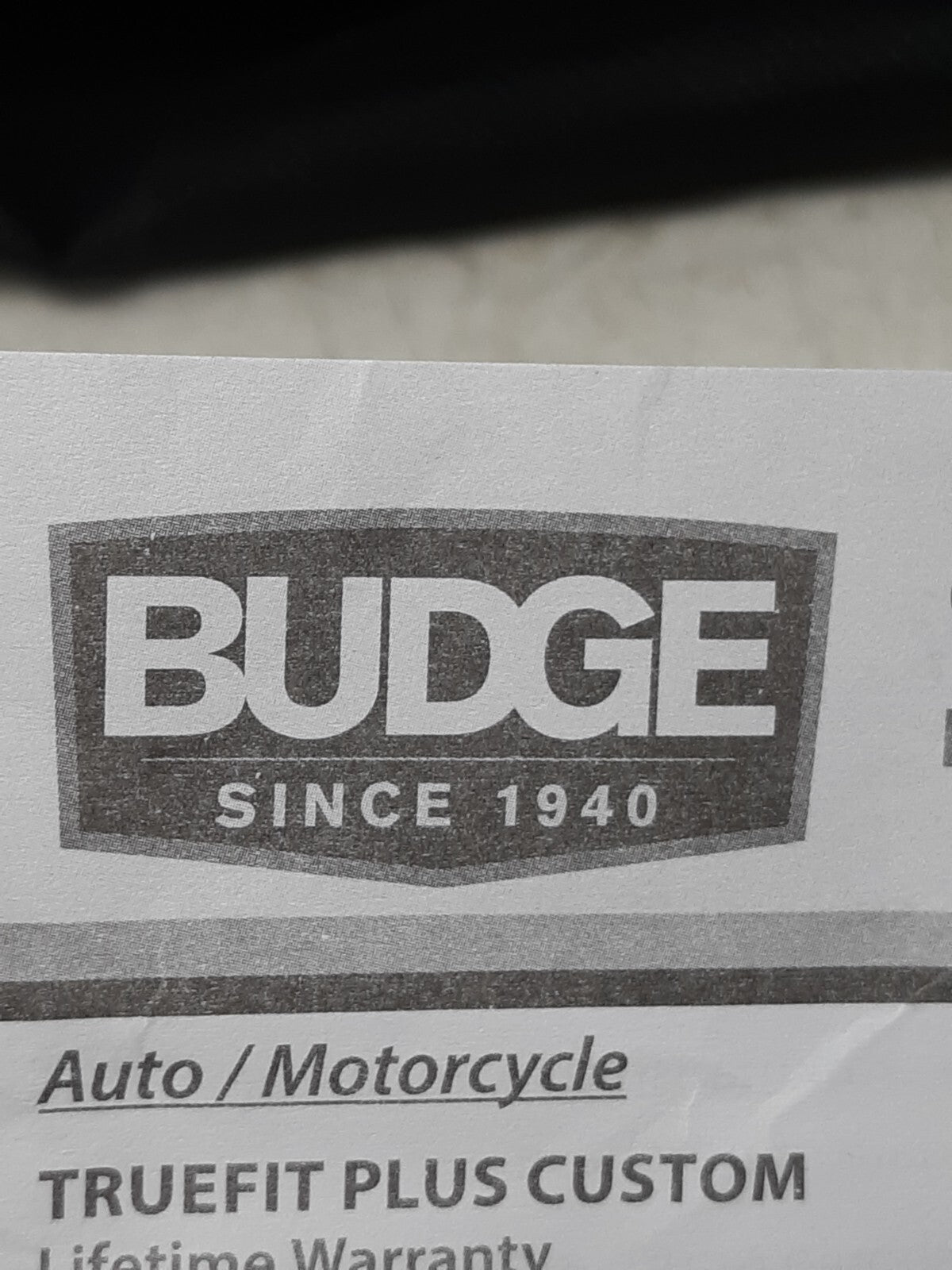 Budge TrueFit Plus Custom Motorcycle Cover – All-Weather Protection, Heavy-Duty