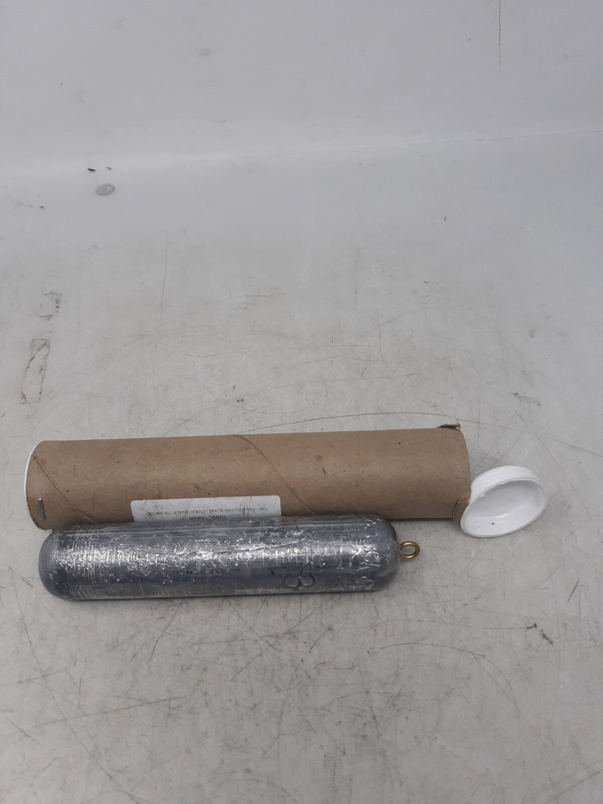 Deep Drop Fishing Weight 3 lb Cylindrical Lead Sinker