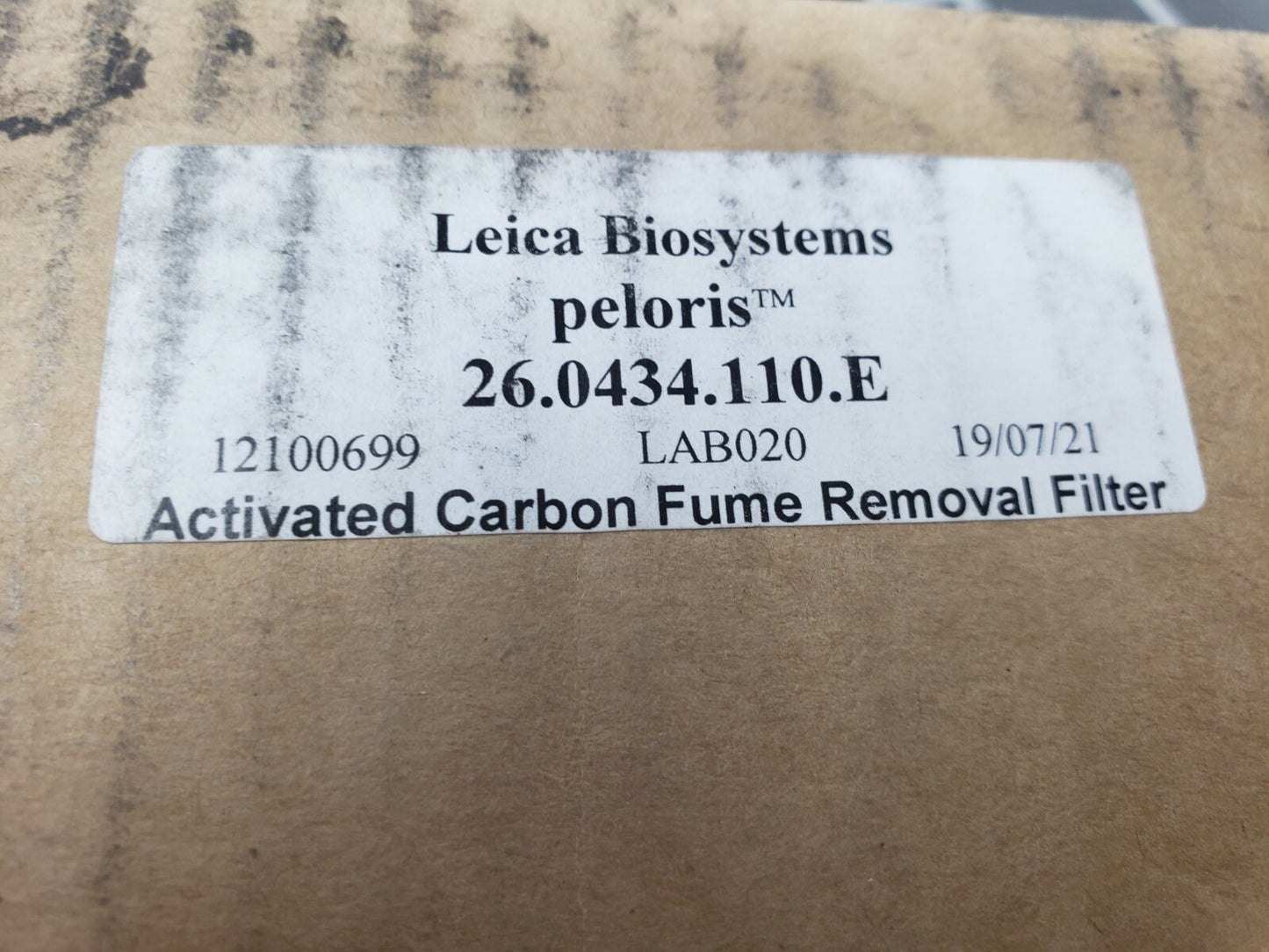 Activated Carbon - Fume Removal Filter 