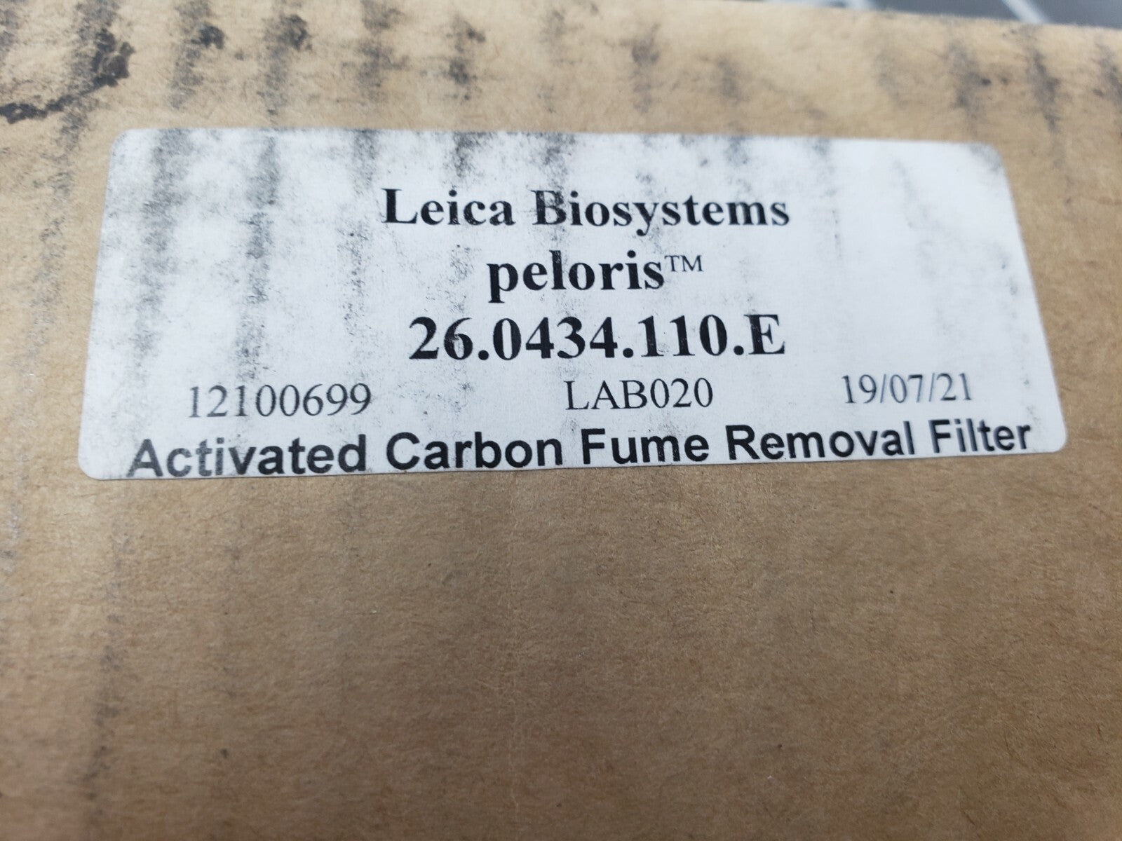 Activated Carbon - Fume Removal Filter 