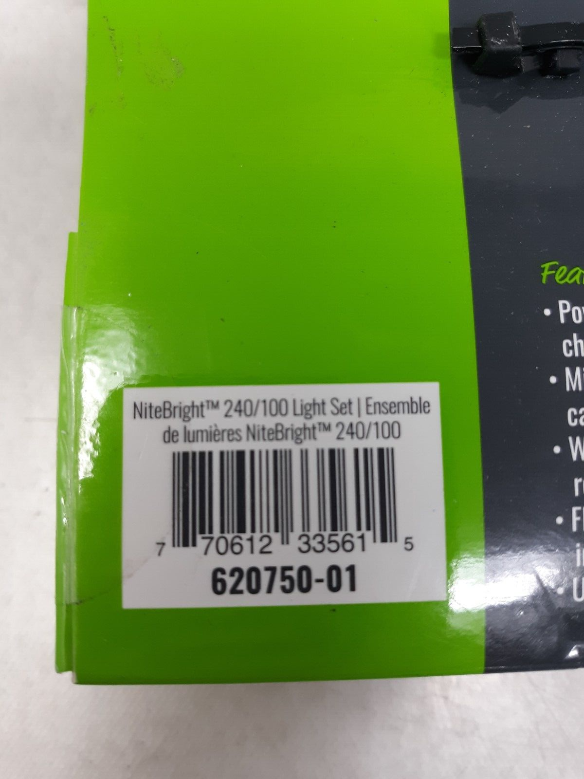 Evo Nitebright 240/100 LED Light Set (front & back)