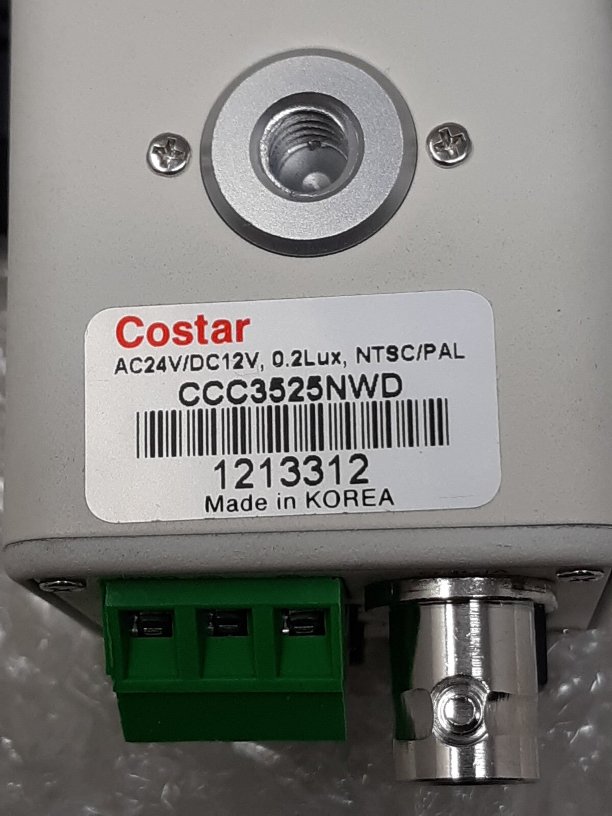 COSTAR CCC3525NWD 24Vac 12Vdc 0.2Lux Security Camera