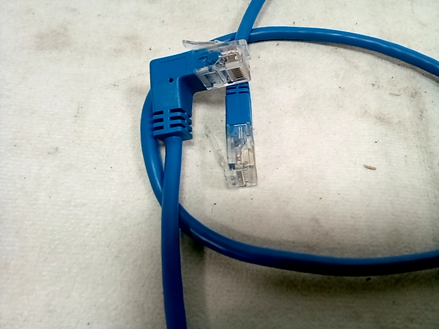 Tripp Lite Up Angle Cat6 Ethernet Cable N204-S03-BL-UP
