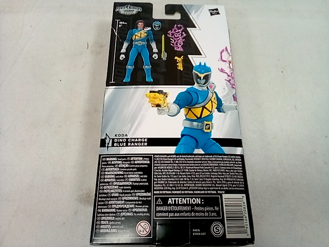 Power Rangers Lightning Collection Dino Charge Blue Ranger 6-inch Action Figure,