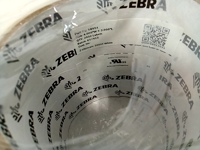 Zebra 2950 label roll