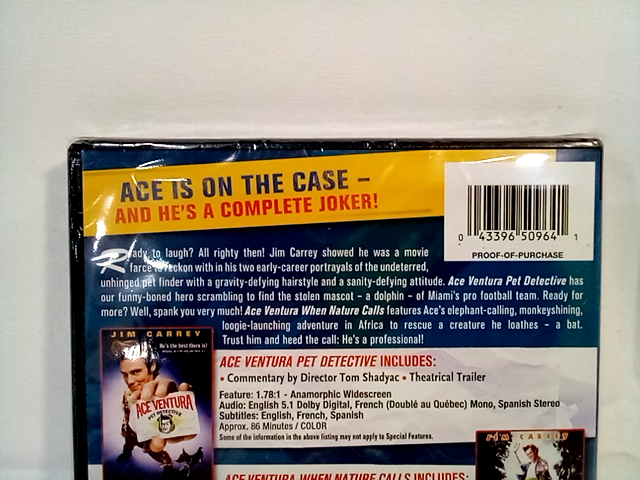 Ace Ventura: Pet Detective / Ace Ventura: Nature Calls 2-Pack