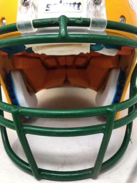 Schutt Recruit Hybrid Youth Large Football Helmet Yellow