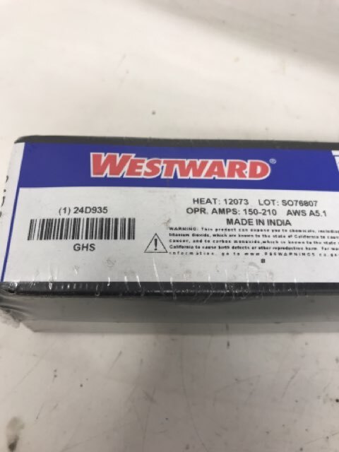 Westward Stick Electrode: Carbon Steel, E7014, 5/32 in x 14 in, 5 lb