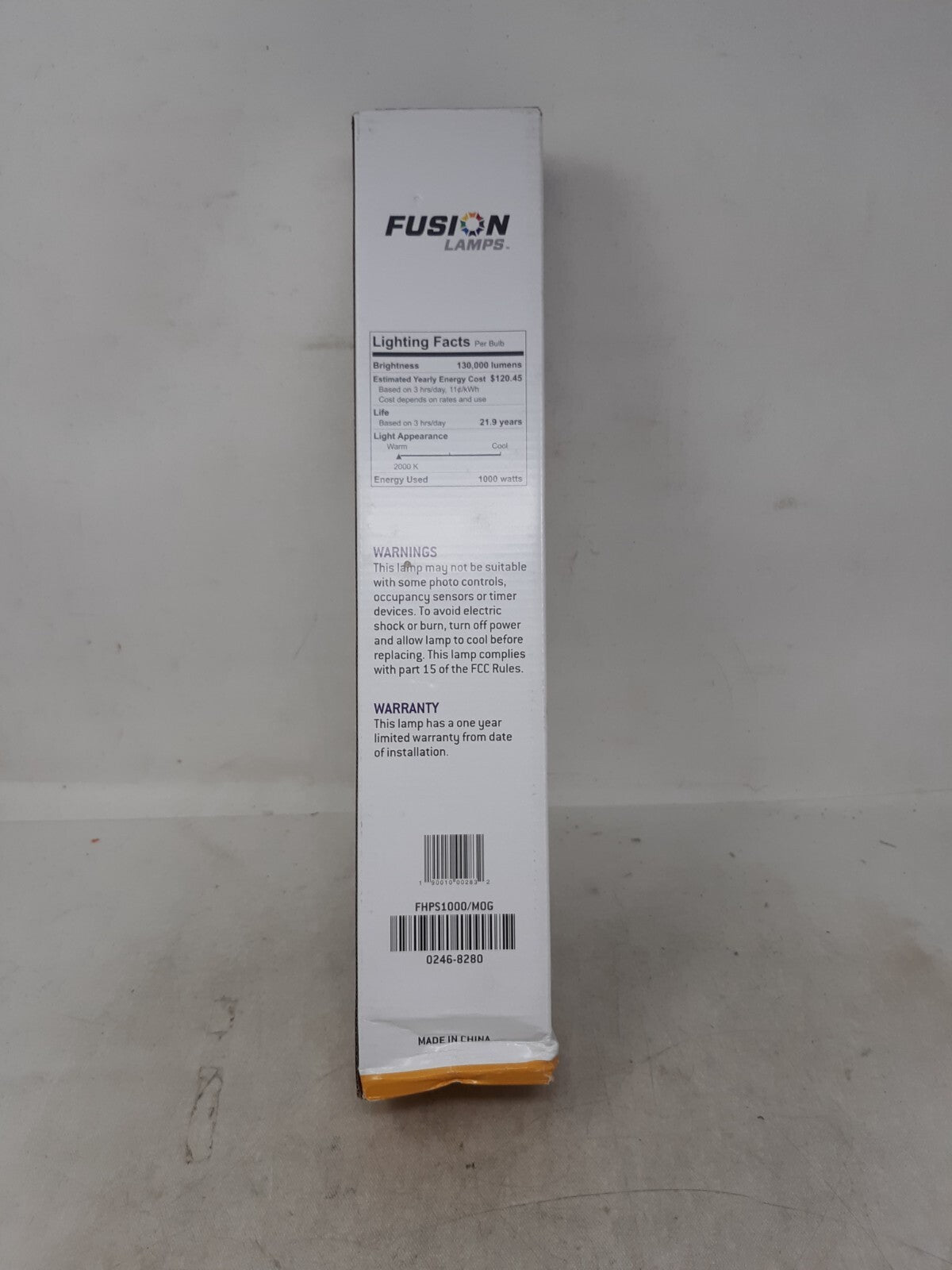 Fusion Lamps ET25 HPS FHPS10000/M0G