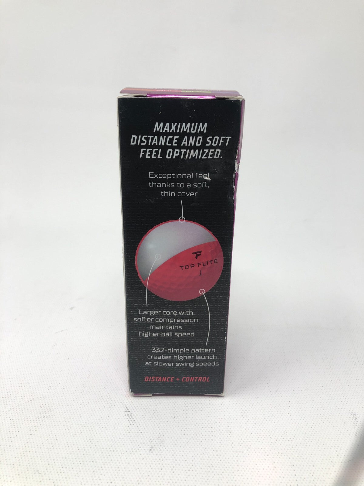 Top Flight Empower ~ 9-Pack Golf Balls for Dynamic Distance (Partially Used)
