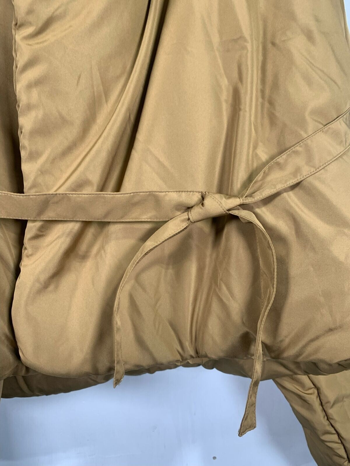 Light Brown/Nude Norma Kamali Sleeping Bag W/ Drawstrings M/L