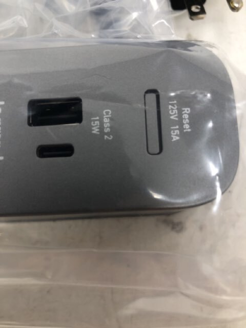 Legrand MDSA10-MG Wiremold ModPower 3-Outlet Primary Unit On Surface Power Strip