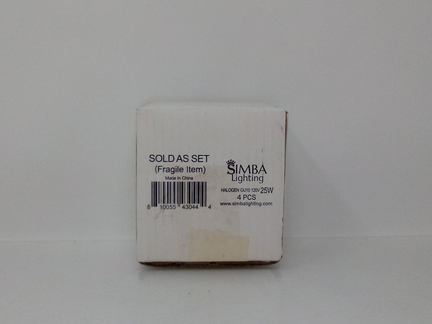4 Simba Lighting GU10 LED 25W 120V Light Bulb 2000 Hours 180 Lumen ECO Halogen