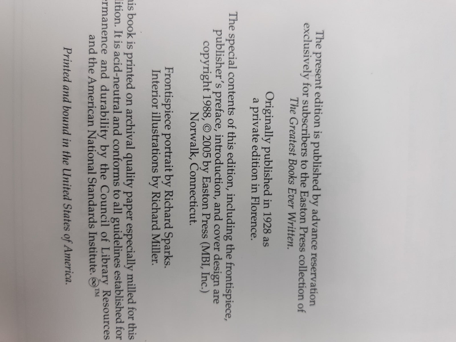 Lady Chatterley's Lover by DH Lawrence (Easton Press, Leather)