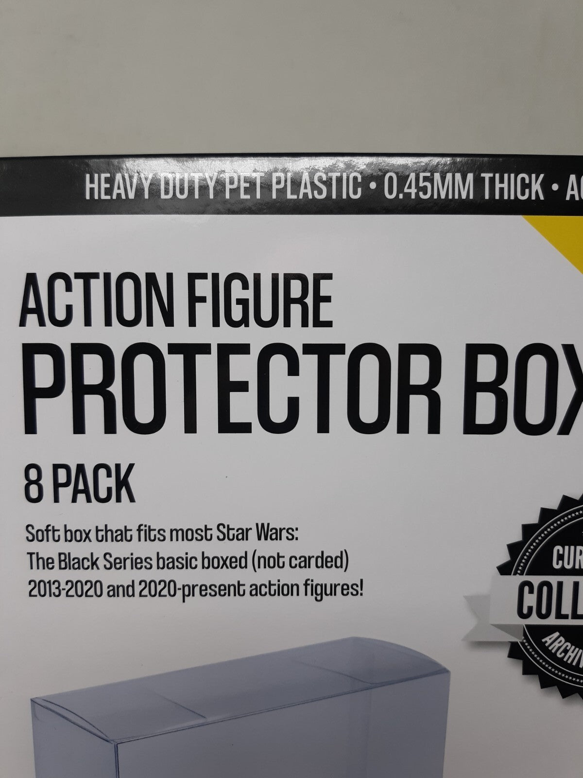 6-Inch Action-Figure Collapsible Protector Box with Angled Side 8-Pack Star Wars