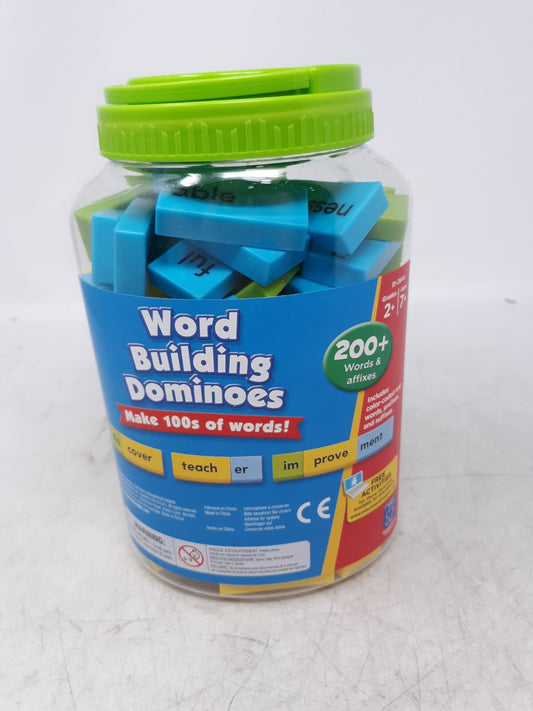 Word Building Dominoes Educational Learning Game | 200+ Words & Affixes