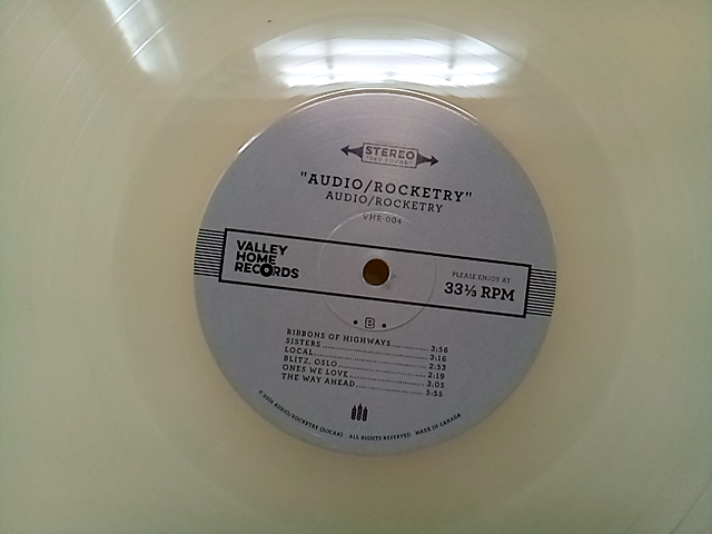 Audio/Rocketry 33 1/2 RPM Vinly LP