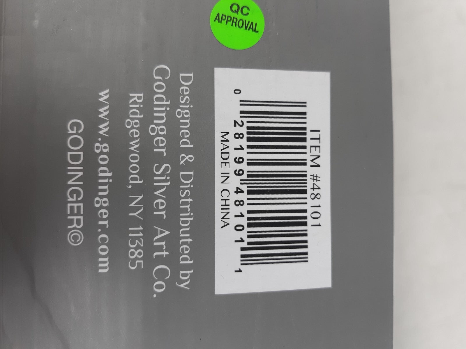 Godinger Lumina Blue Highball Glasses, Set of 4