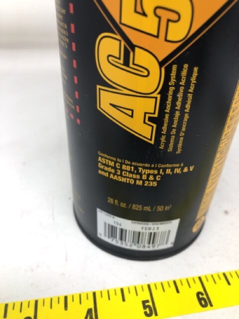 DeWalt - AC50 Adhesive Anchoring System