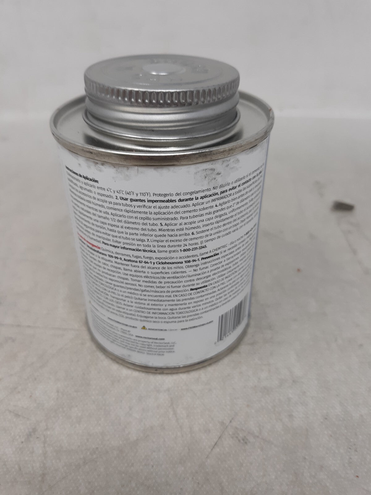 RectorSeal 55989 Hot Blue 510 g/L VOC Medium Body Solvent Cement 8 oz. for PVC