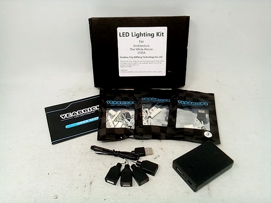 Yeabricks LED Lighting Kit for Architecture the White House 21054