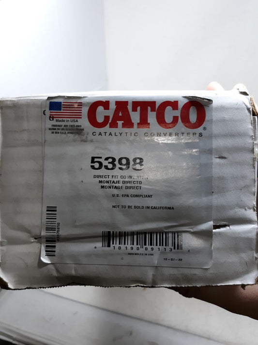 Catalytic Converter-Direct Fit Converter CATCO 5398