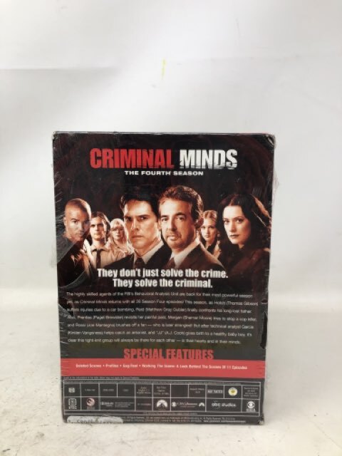 Criminal Minds Season 4 DVD